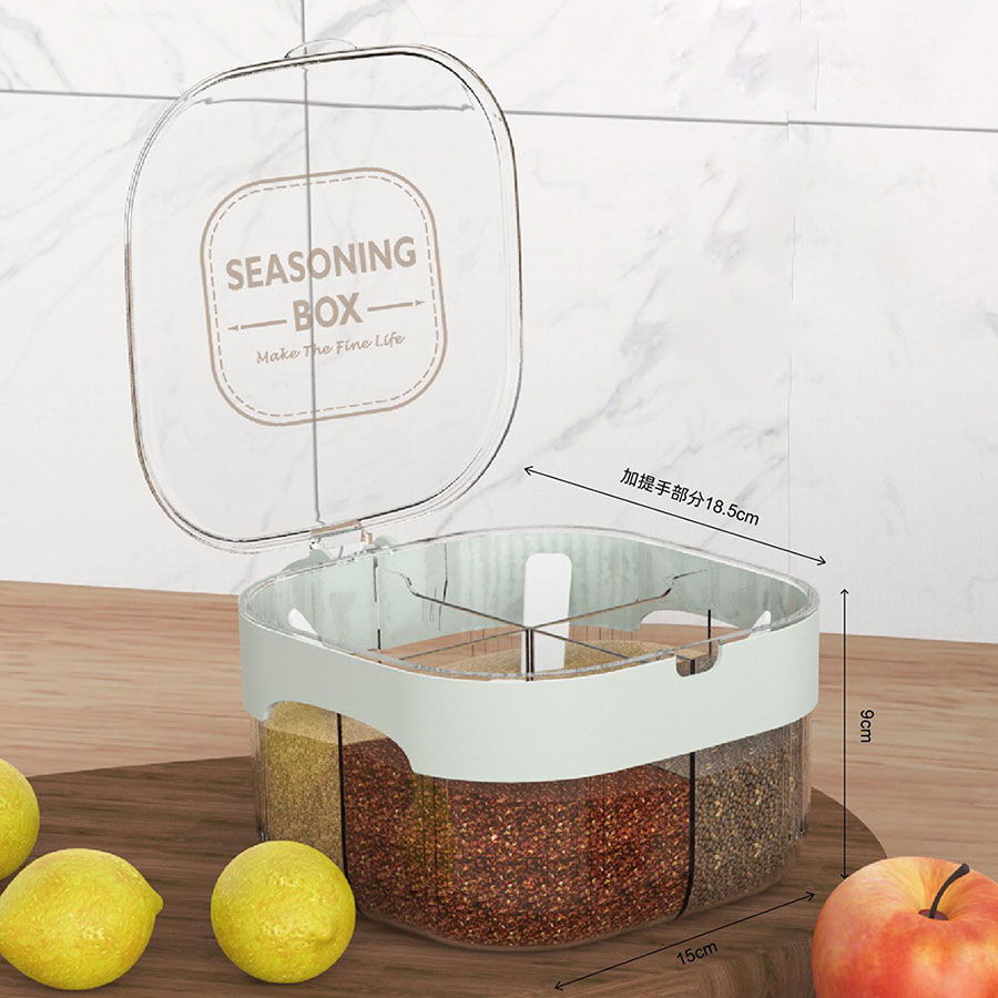 四格調(diào)味盒(12PCS/內(nèi)